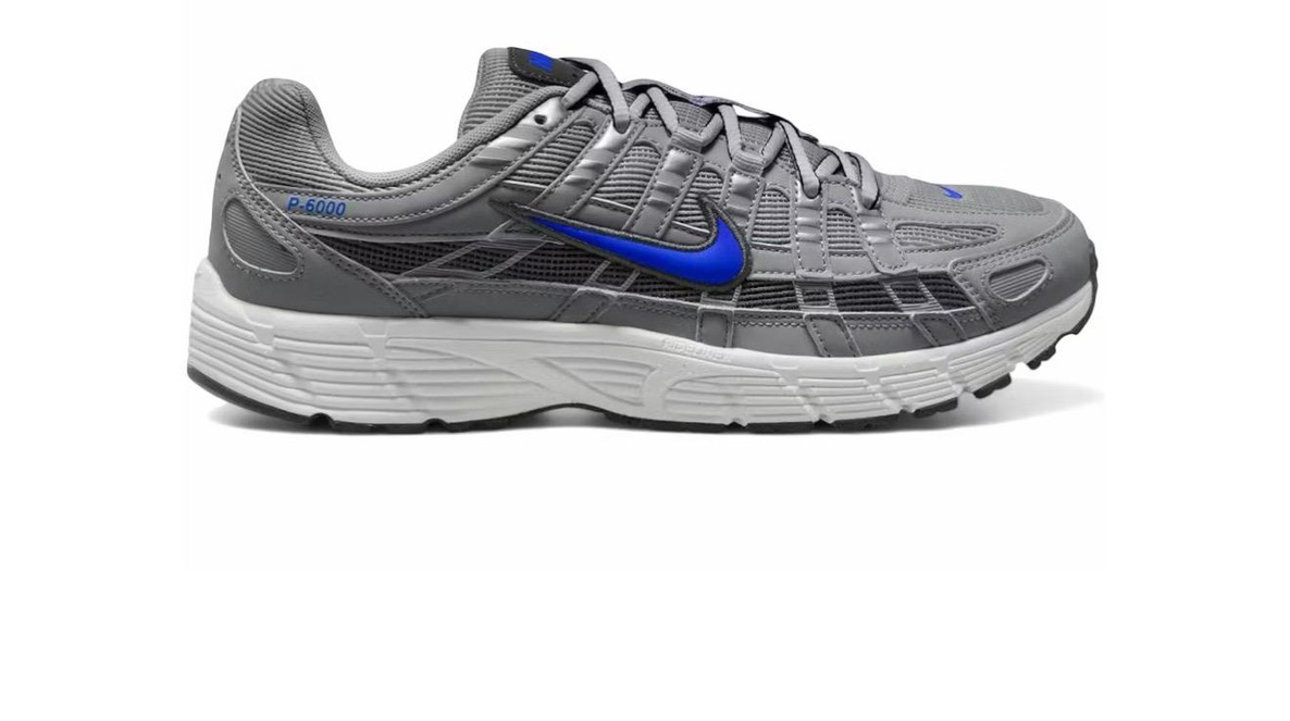 Nike P-6000 Smoke Grey Racer Blue Bulk (60 Pairs)