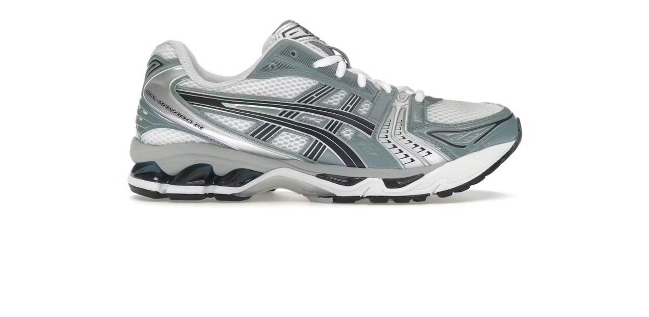 ASICS Gel-Kayano 14 White Fjord Grey Bulk (8 Pairs)