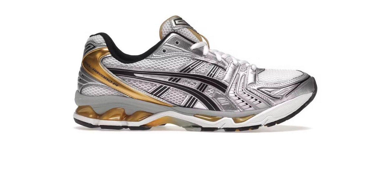 ASICS Gel-Kayano 14 White Pure Gold Bulk (34 Pairs)